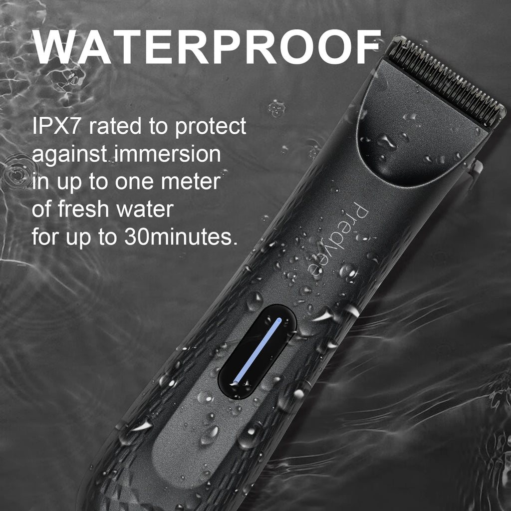 Recortadora corporal resistente al agua IPX7